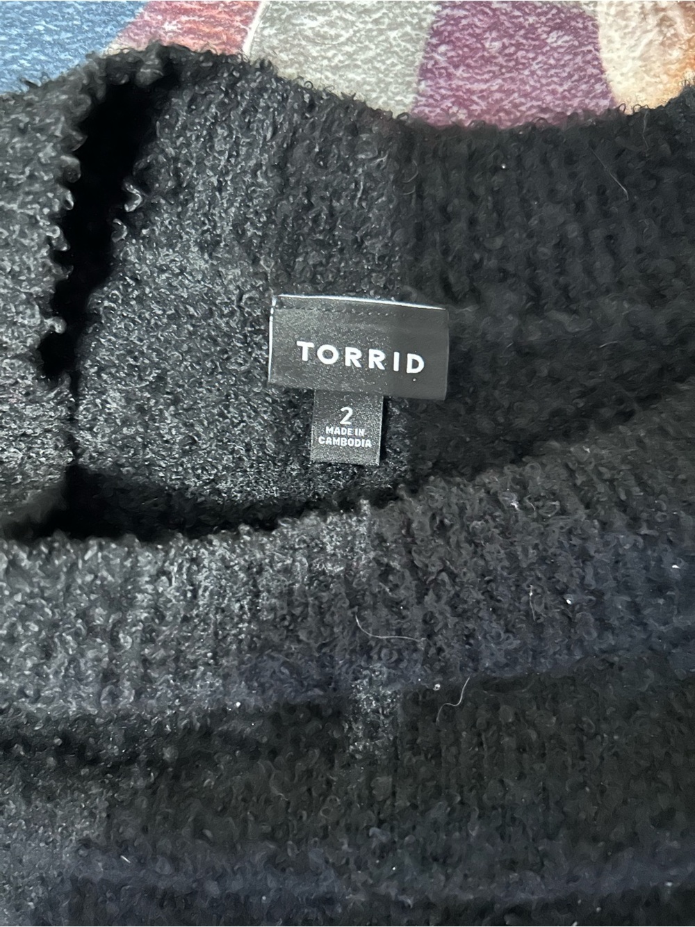 torrid Black Crewneck Sweater Pullover